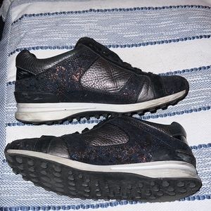 Phillip Lim lace and leather sneakers size 10 city walking shoes